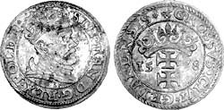Грош 1578. Гданьск