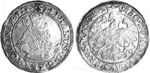 талер 1580 Стефана Батория