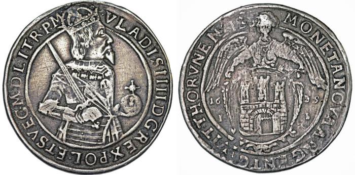 Талер 1639 года